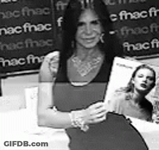 Gretchen Holding Reputation Album GIF