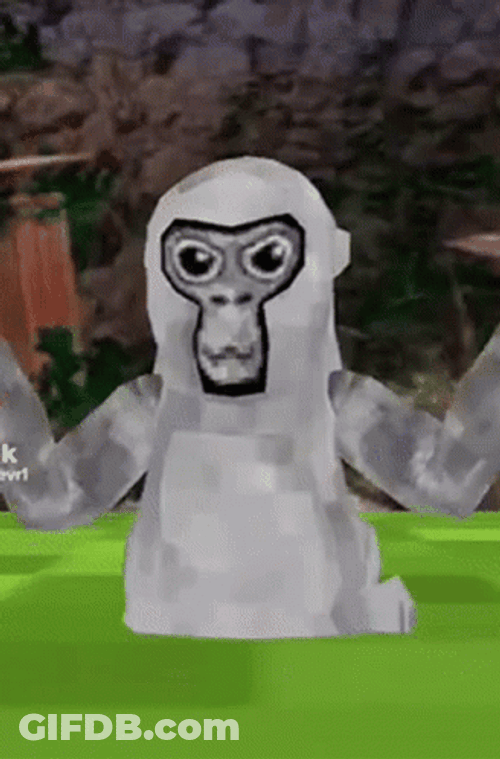Grey Gorilla Tag Want Party Dancing GIF