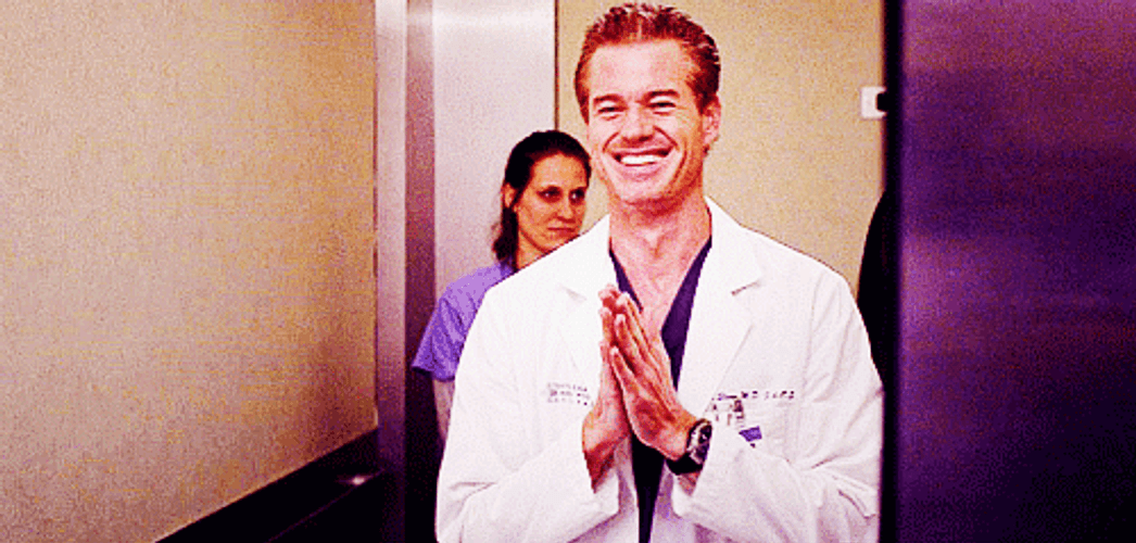 Grey Rubbing Hands Together GIF