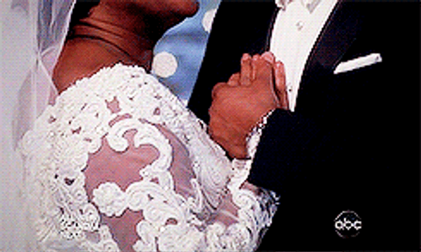 Grey's Anatomy Bride And Groom GIF