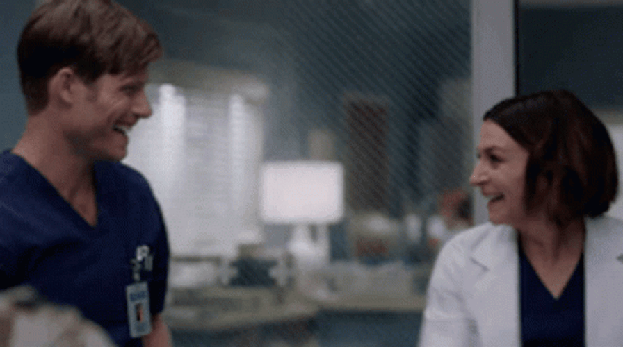 Grey's Anatomy Hug GIF