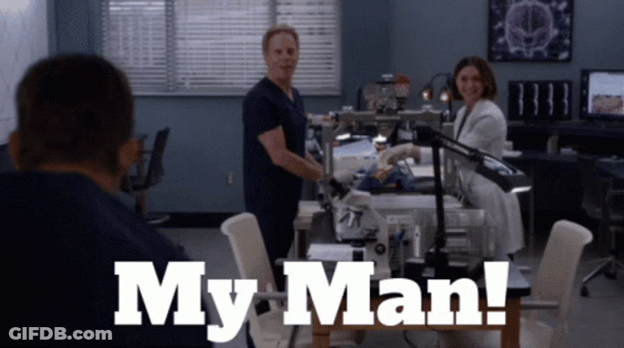 Grey's Anatomy My Man GIF