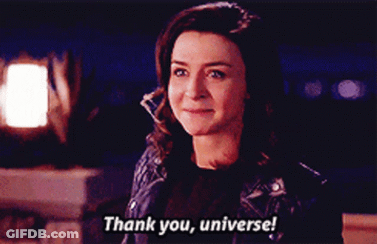 Greys Anatomy Amelia Shepherd Thank You Universe GIF