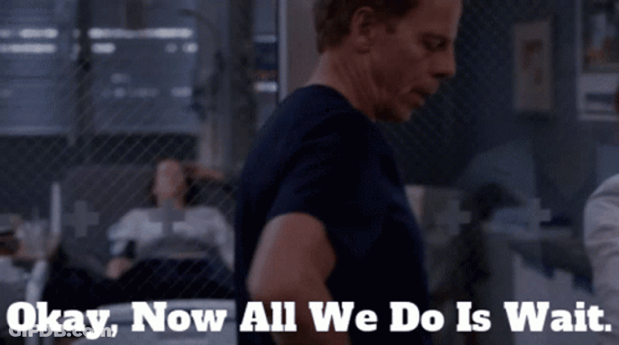 Greys Anatomy Anxiously Waiting GIF