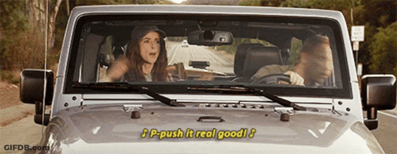 Greys Anatomy Couple Road Trip GIF