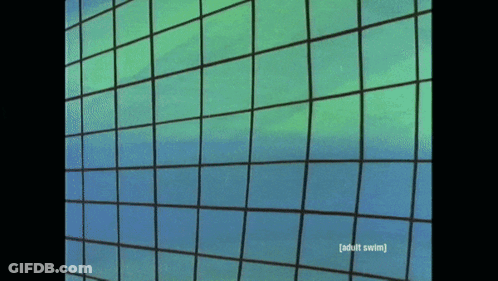 Grid Of Squares Adult Swim GIF