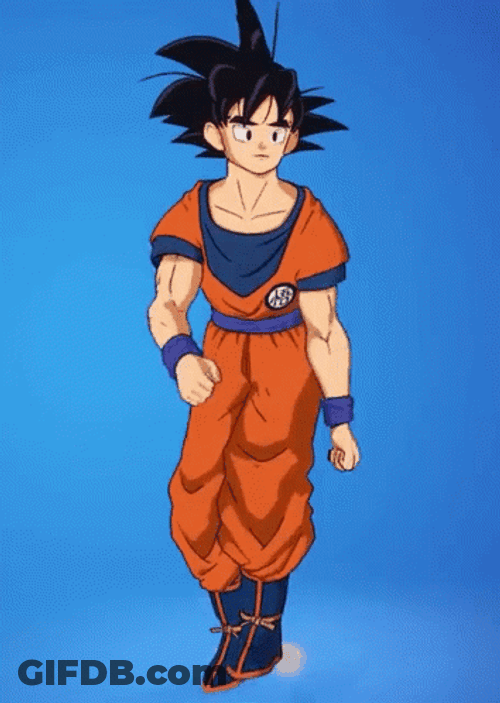 Griddy Dance Son Goku Dragon Ball Z GIF