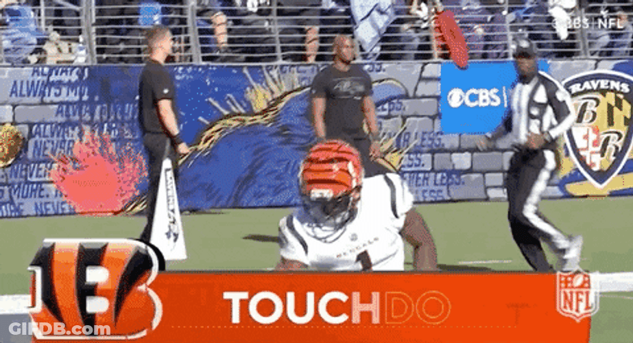 Griddy Dance Touchdiwn Cincinnati Bengals GIF