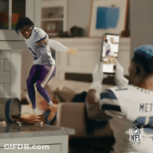Griddy Justin Jefferson Animated GIF