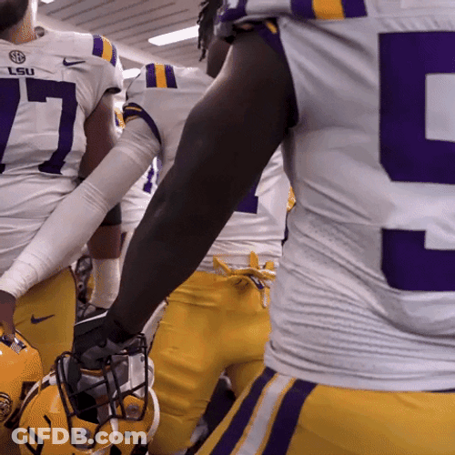 Griddy LSU Tigers Win GIF