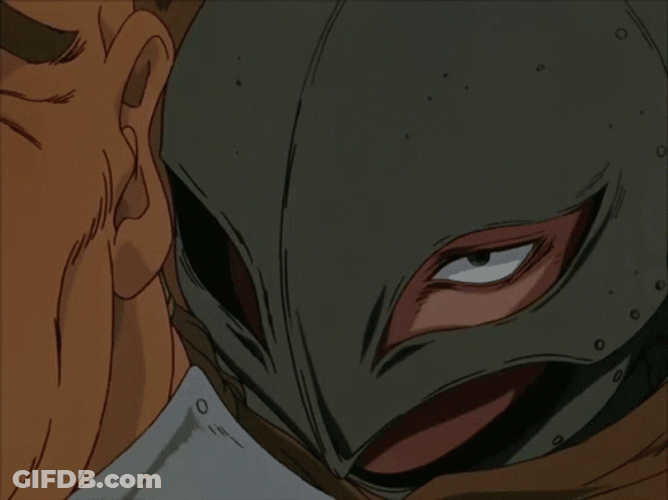 Griffith In A Mask GIF