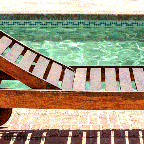 Grill Flipping Steak Summer Sunbathing GIF
