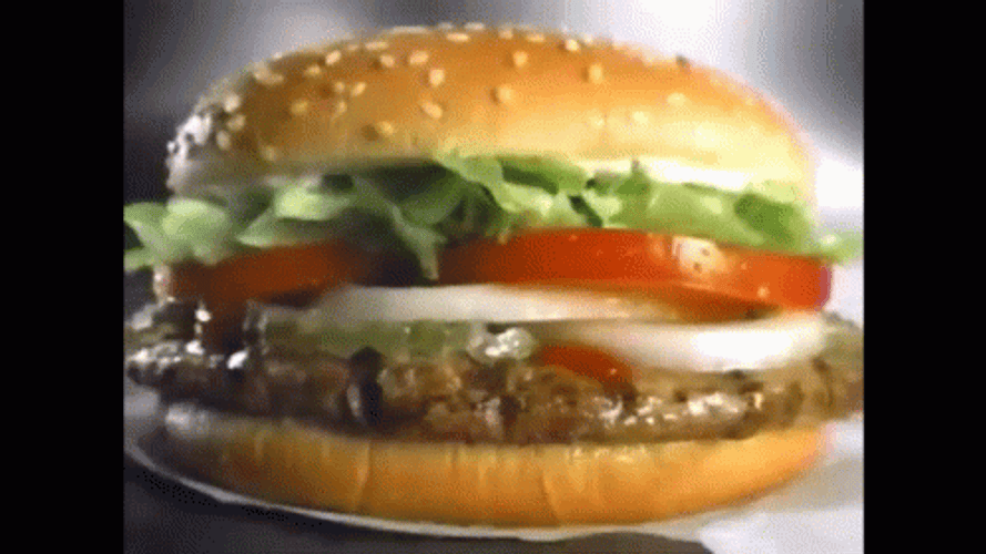 Grilled Burger King GIF