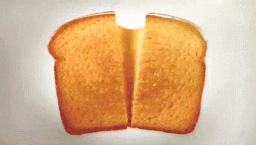 Grilled Cheese Sandwich Half GIF