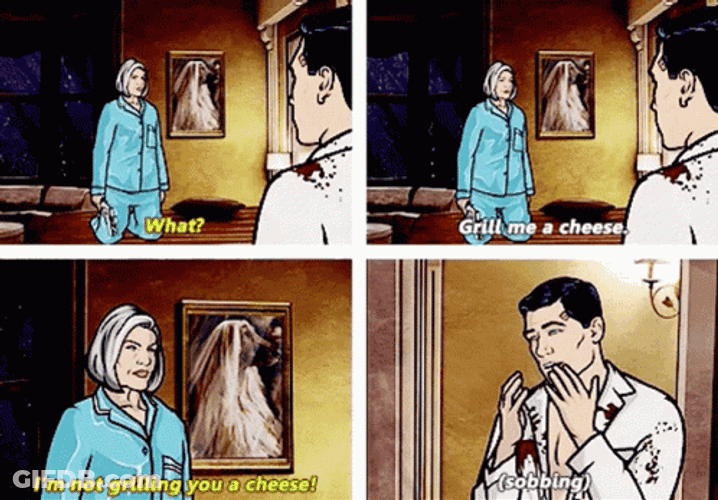 Grilling Cheese Meme GIF