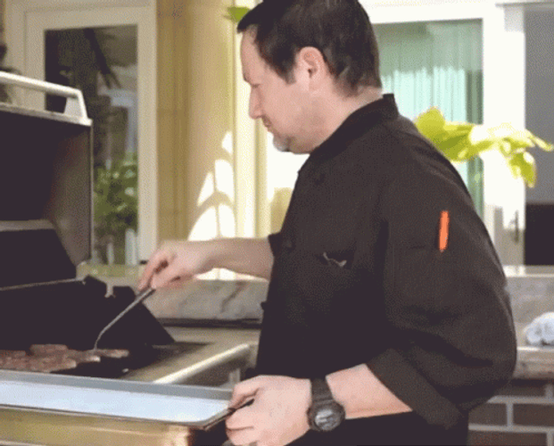 Grilling Chef Cookout GIF