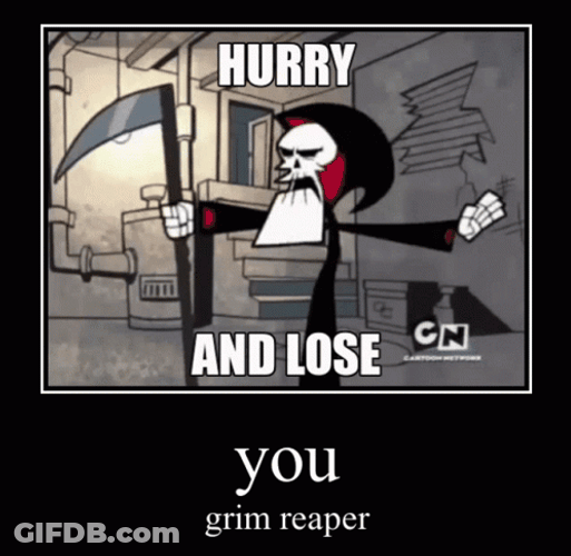 Grim Reaper Adventures Of Billy And Mandy GIF