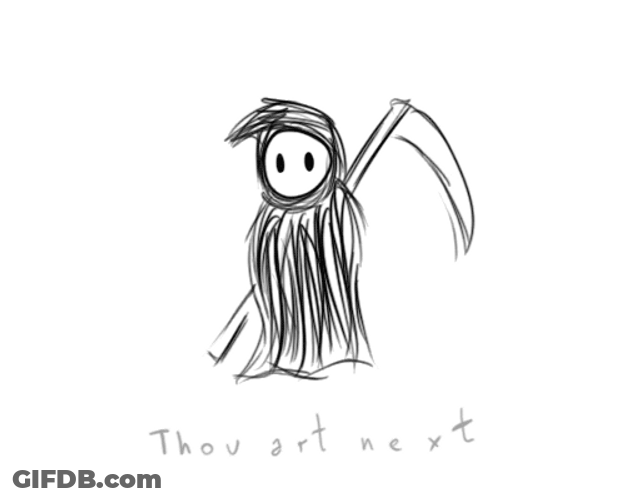 Grim Reaper Thou Art Next GIF