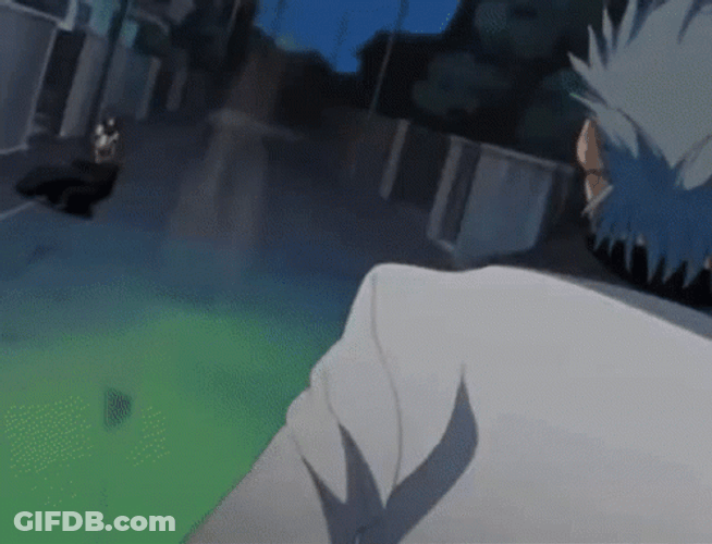 Grimmjow Fighting With Ichigo GIF