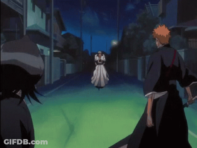 Grimmjow Jaegerjaquez Approaching Enemies GIF
