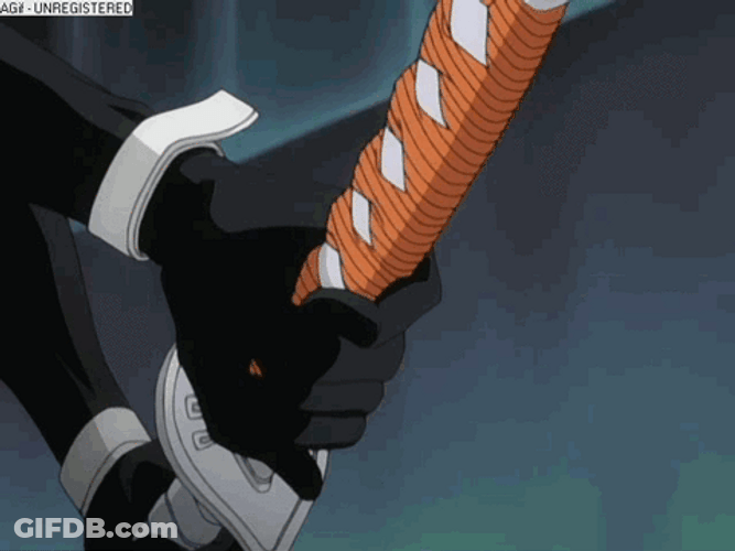Grimmjow Loosing An Arm GIF