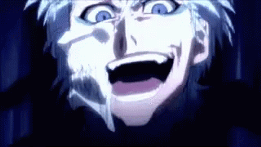 Grimmjow Scary Laugh GIF