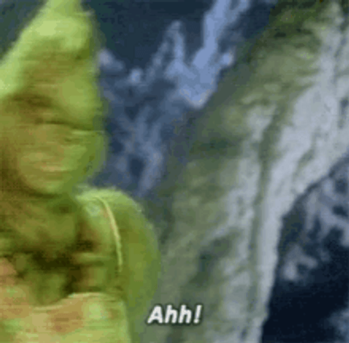 Grinch Ahh Twirl GIF