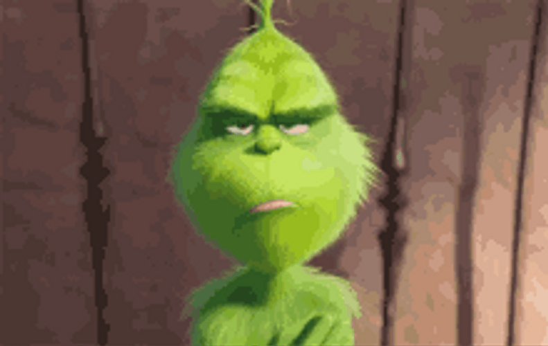 Grinch Annoyed GIF
