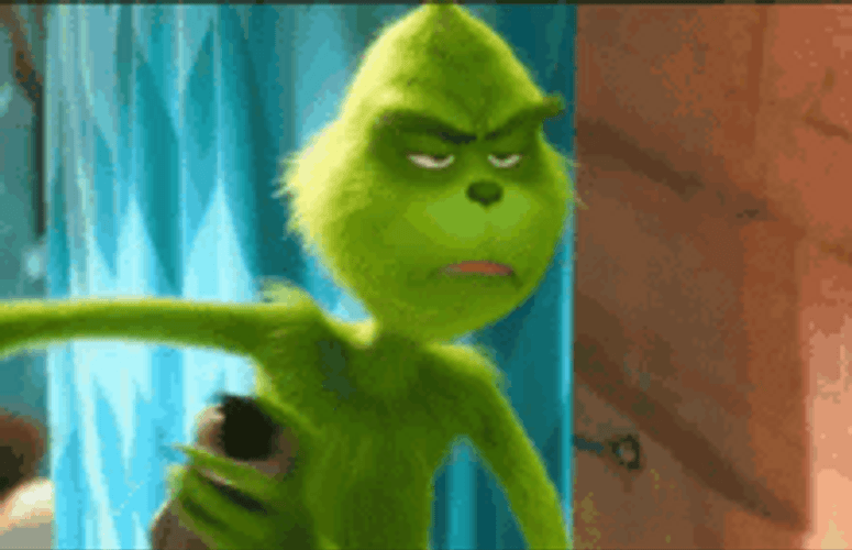 Grinch Armpit Spray GIF