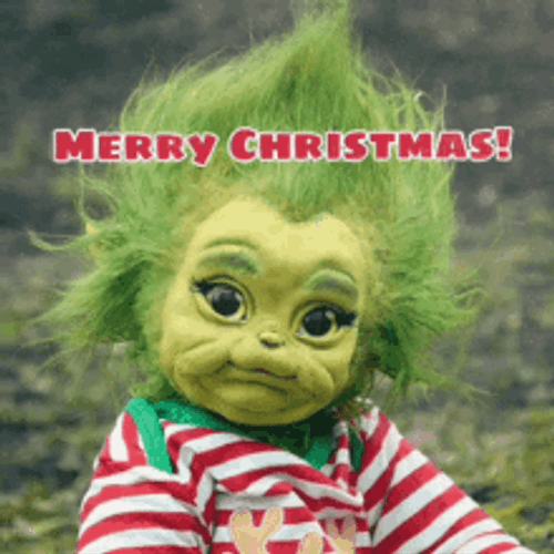 Grinch Baby Christmas GIF