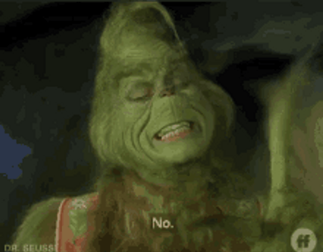 Grinch Between Yes No GIF