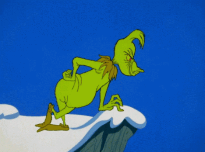 Grinch Cartoon Impatient GIF