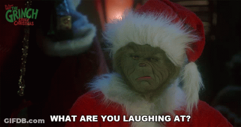 Grinch From The Grinch Stole Christmas Poster GIF