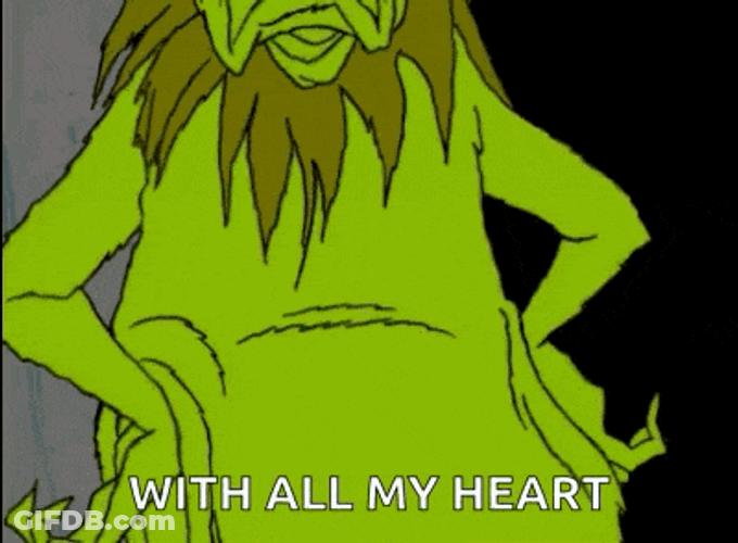 Grinch Heart GIF