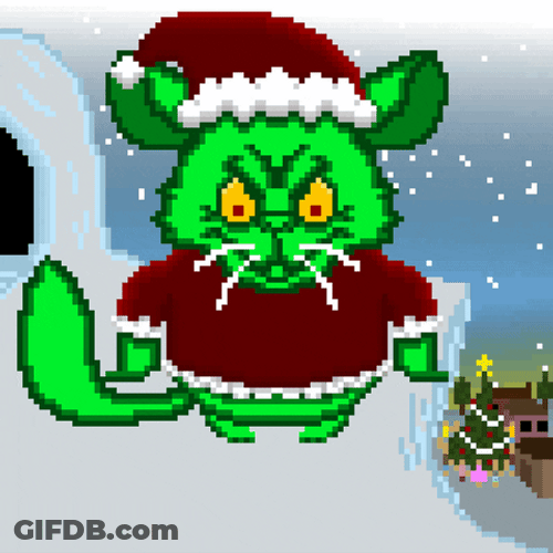 Grinch Heart GIF