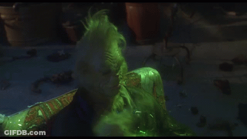 Grinch Laying Down Am I Just Eating Because I'm Bored GIF