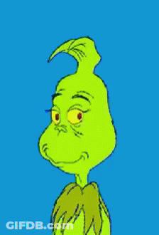 Grinch Making Heart Shape With Hands GIF