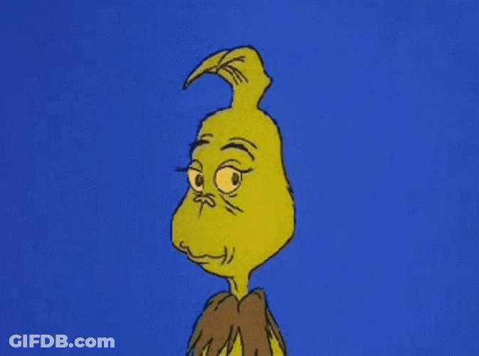 Grinch Plotting Face GIF