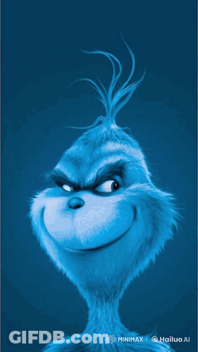 Grinch Poster Saying That Feeling When You Are Prepared For Ice Operation Today GIF