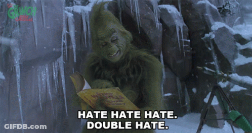 Grinch Reading Book Loathe GIF