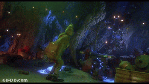 Grinch Saying That's It I'm Not Going In A Cave GIF