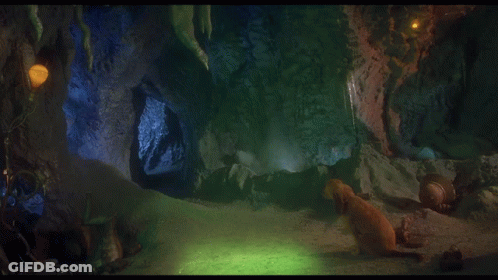 Grinch Standing In Cave Saying That's It I'm Not Going GIF