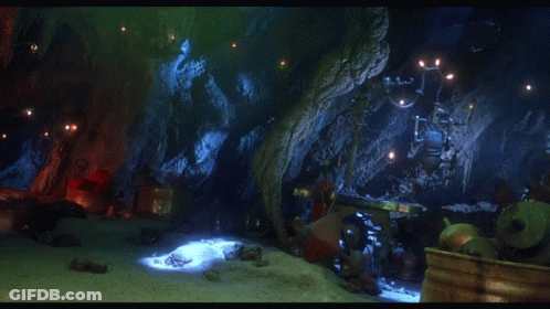 Grinch Standing In Front Of Treasure Chest Saying That's It I'm Not Going GIF