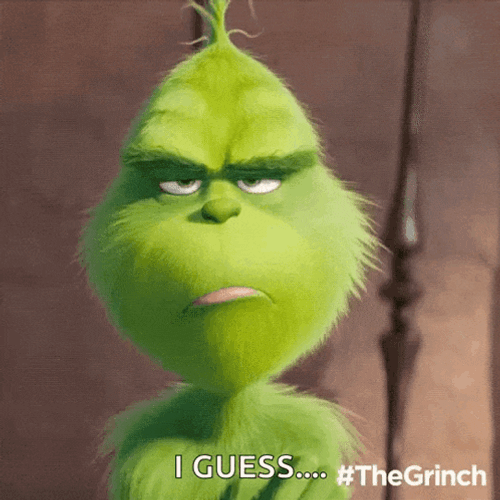 Grinch Tired GIF