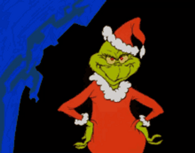 Grinch Wobble Head GIF