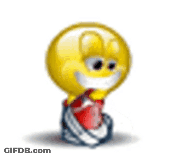 Grinning And Dancing Emoji Moonwalk GIF