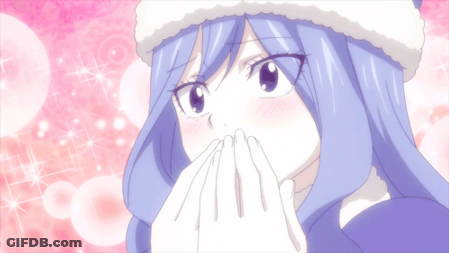 Grinning Girl Anime Juvia Lockser GIF
