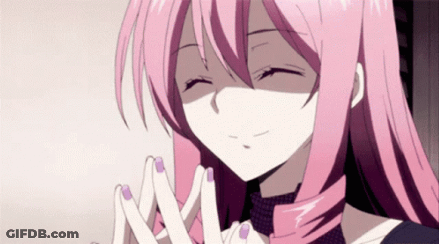 Grinning Girl Isuke Inukai GIF