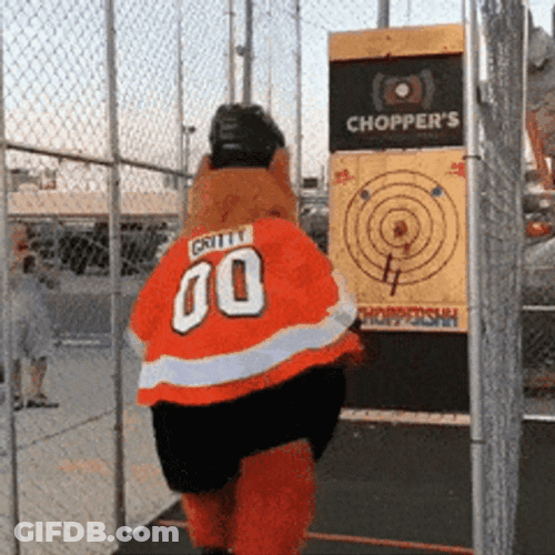 Gritty Playing Darts GIF