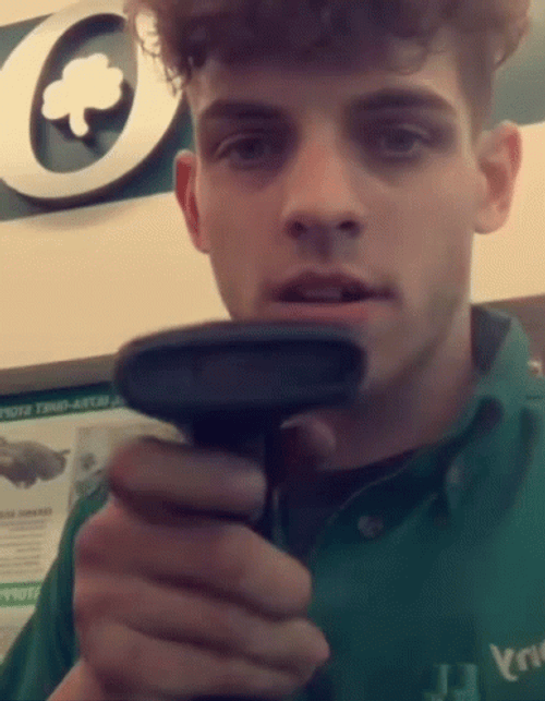 Grocery Scanners Red Light GIF